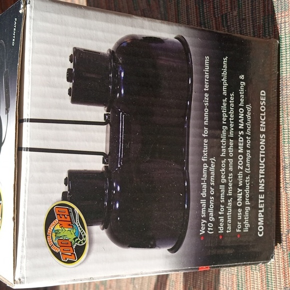 New! ZooMed NANO Combo Dome Lamp Fixture. - Picture 3 of 6